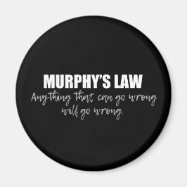 Imán La ley de Murphy
