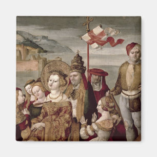 Imán La leyenda de Santa Ursula, c.1530 (aceite en el