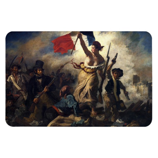 Imán La libertad como líder del pueblo (Horizontal)