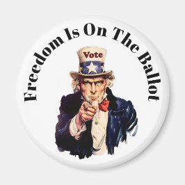 Imán La Libertad Está En La Cédula Electoral 2026