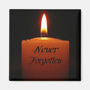 Imán La llama de la velas nunca olvidada