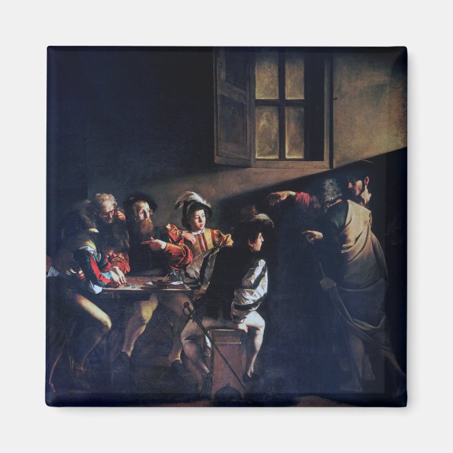 Imán La llamada de San Mateo, Caravaggio (Frente)