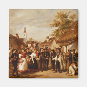 Imán La llegada de la novia, 1856