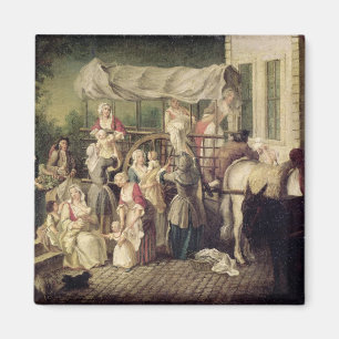 Imán La llegada de las enfermeras húmedas