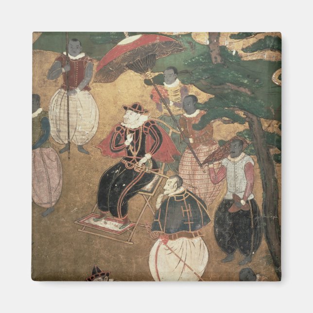 Imán La llegada de los portugueses a Japón (Frente)