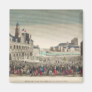 Imán La llegada del duque de Orleans