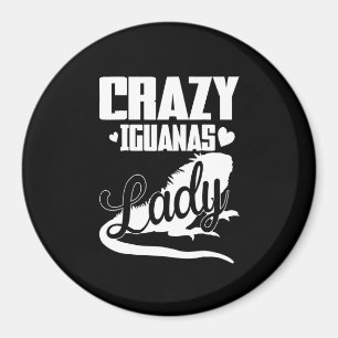 Imán La loca dama de la iguana