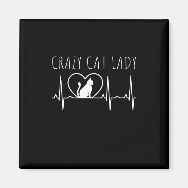 Imán La loca dama del gato (Frente)
