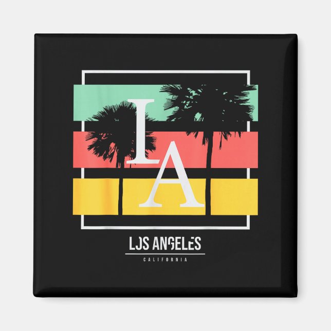 Imán La Los Ángeles California (Frente)