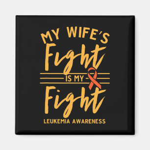 Imán La lucha de mi esposa es conciencia de la leucemia