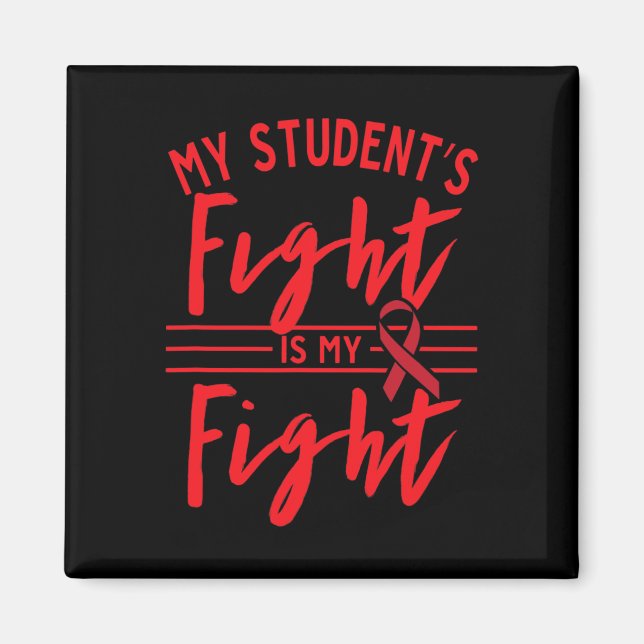 Imán La lucha de mi estudiante es mi lucha contra el cá (Frente)