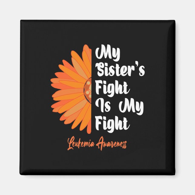 Imán La lucha de mi hermana es mi lucha contra la leuce (Frente)