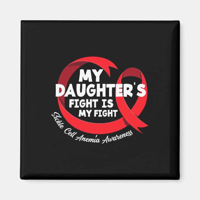 Imán La lucha de mi hija es mi lucha Anemia de células  (Frente)