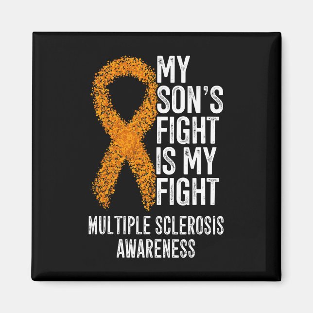 Imán La lucha de mi hijo es contra la esclerosis múltip (Frente)