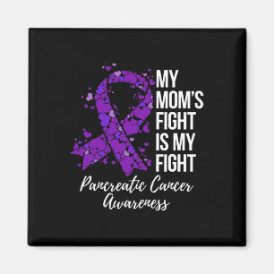 Imán La lucha de mi mamá es consciente del cáncer de pá