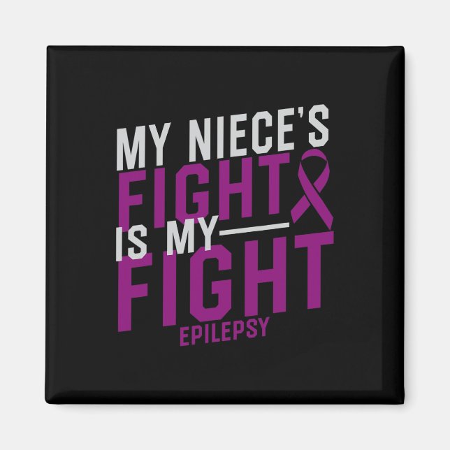 Imán La lucha de mi sobrina es conciencia de la epileps (Frente)