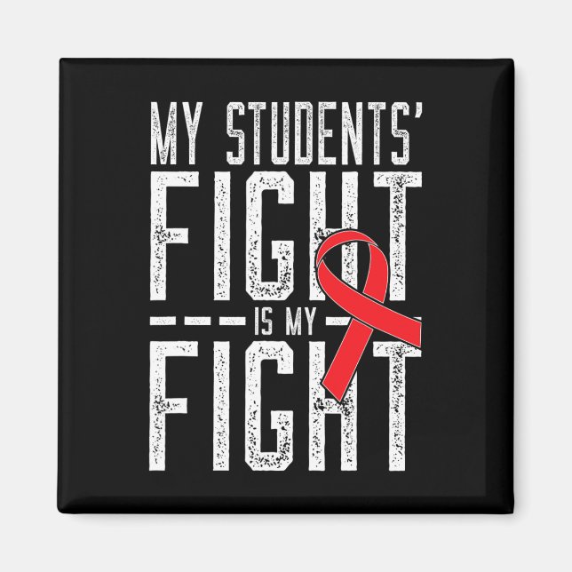 Imán La lucha de mis estudiantes es mi lucha contra el  (Frente)