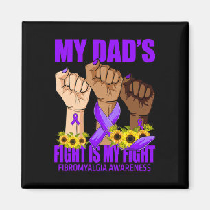 Imán La lucha de papá es mi lucha contra la Fibromialgi