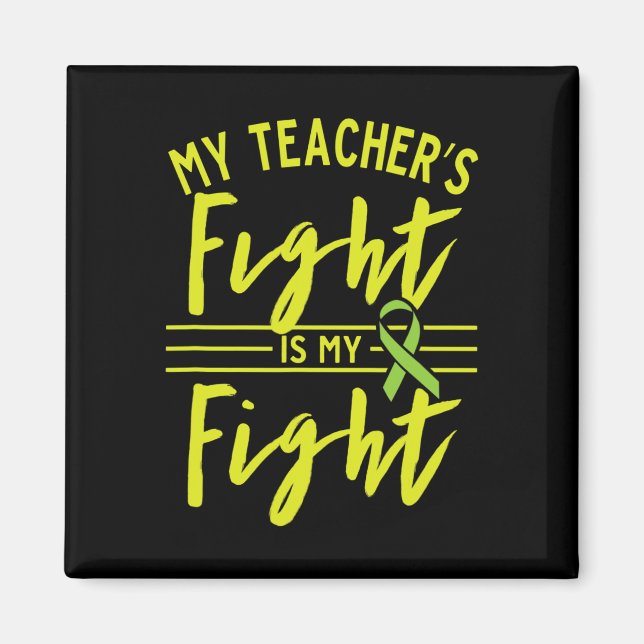 Imán La lucha del profesor es mi lucha contra la enferm (Frente)