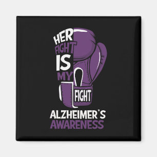Imán La lucha es el boxi de la conciencia de Alzheimerh