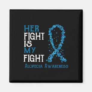 Imán La Lucha Es Mi Conciencia De La Alopecia De La Luc