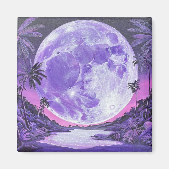 Imán "la luna imposible"- (Frente)