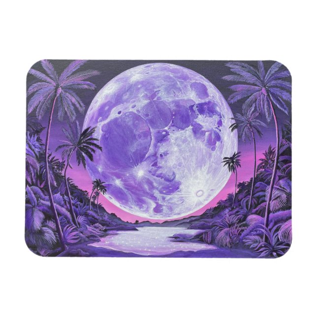 Imán "la luna imposible"- (Horizontal)