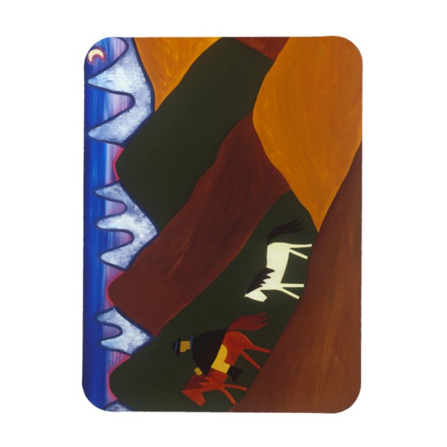 Imán La Luna y el Puma despidiendo (Vertical)