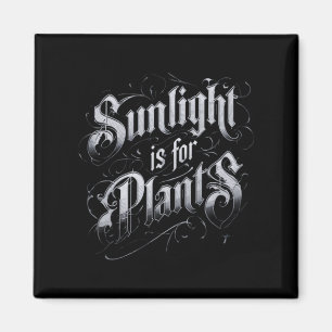 Imán La luz solar es para las plantas