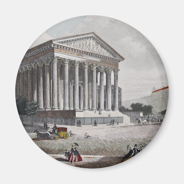 Imán La Madeleine en París (Frente)