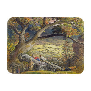 Imán La madera Wain, c.1833-34 (w/c y aguazo en el