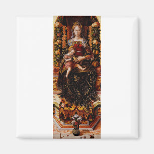 Imán La Madonna della Candeletta Carlo Crivelli Arte