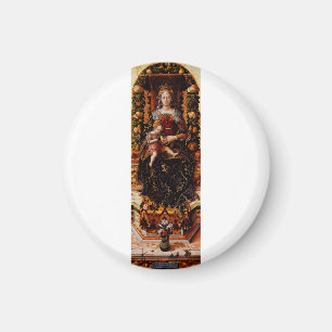 Imán La Madonna della Candeletta de Carlo Crivelli