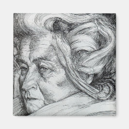 Imán La madre (de Umberto Boccioni)