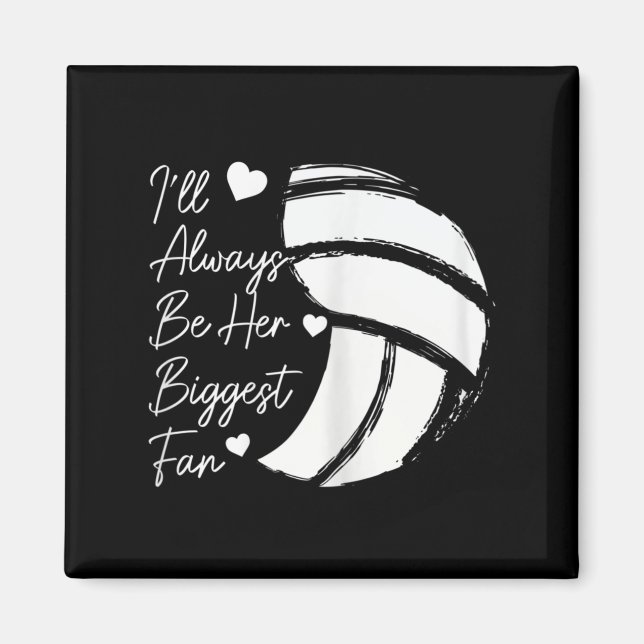 Imán La madre del voleibol su hija mayor de voleibol (Frente)