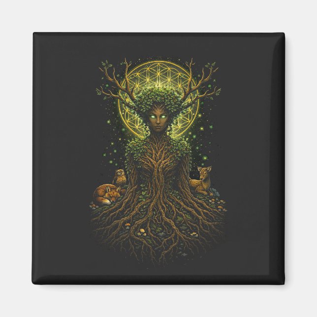 Imán La Madre Verde (Frente)