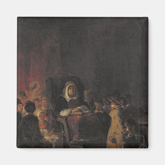 Imán La maestra (Frente)