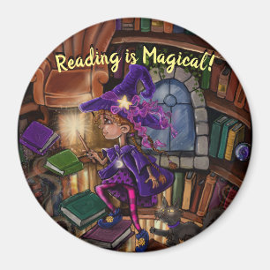 Imán La magia en la biblioteca: 'La lectura es mágica'