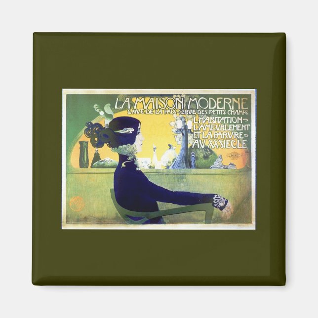 Imán La Maison Moderne Art Noveau (Frente)