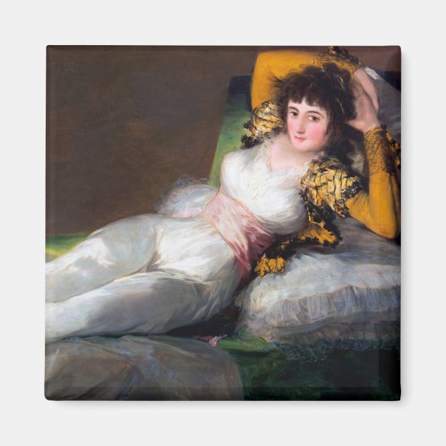 Imán La Maja Vestida, Francisco Goya, 1798-1803 (Frente)