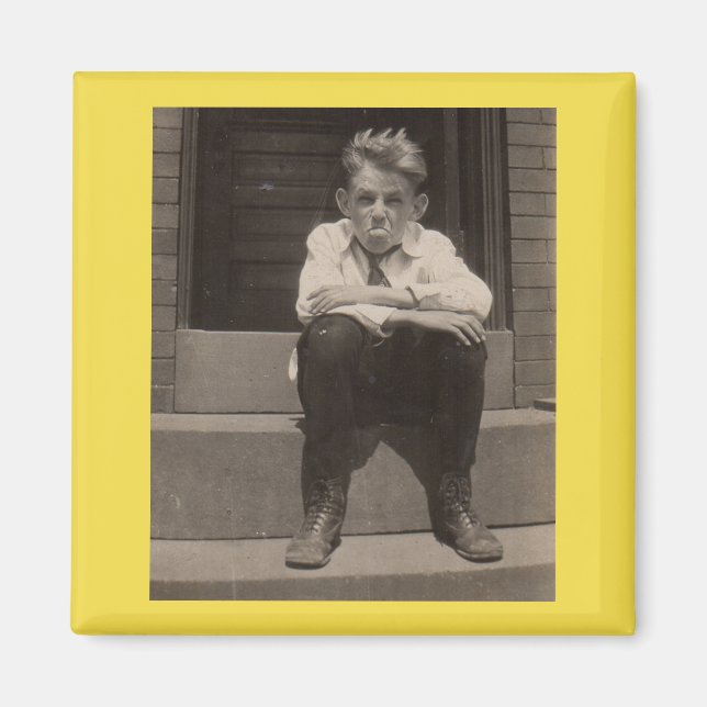 Imán la mala actitud (Frente)