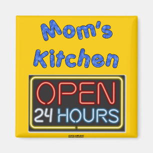 Imán La mamá abre 24 horas