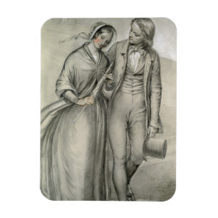 Imán La mañana del Boda - La partida, c.1846