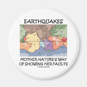 Imán La manera de la madre naturaleza de los terremotos