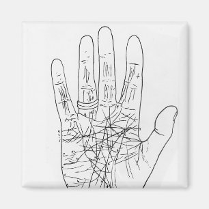 Imán La mano modelo