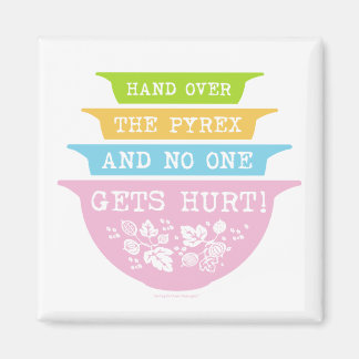 Imán La mano sobre el Pyrex nadie se lastima (Gooseberr