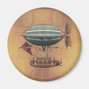 Imán La máquina de vuelo de Steampunk del Aleutian del