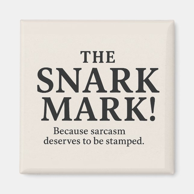 IMÁN ¡LA MARCA SNARK! (Frente)