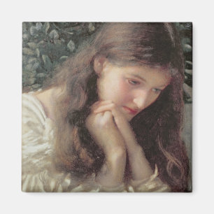 Imán La marcha lenta rasga (w/c en el papel)