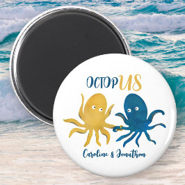 Imán La marina divertida y el oro del pulpo del océano